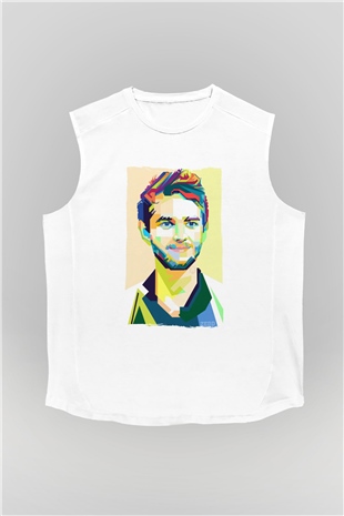 Zedd Beyaz Unisex Kolsuz Tişört