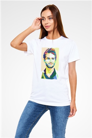 Zedd Beyaz Unisex Tişört T-Shirt - TişörtFabrikası