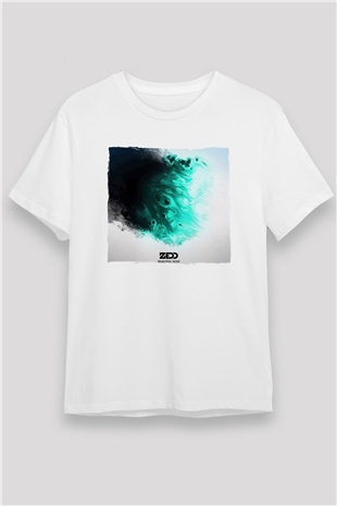 Zedd Beyaz Unisex Tişört T-Shirt - TişörtFabrikası