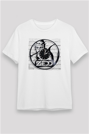 Zedd Beyaz Unisex Tişört T-Shirt - TişörtFabrikası