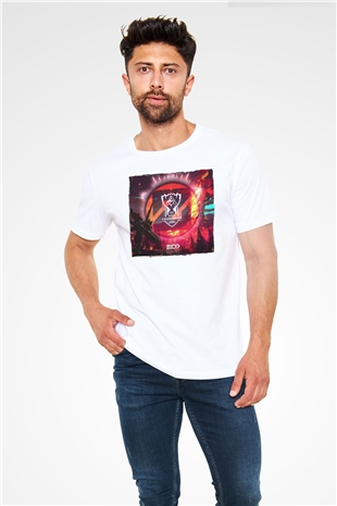Zedd Beyaz Unisex Tişört T-Shirt - TişörtFabrikası