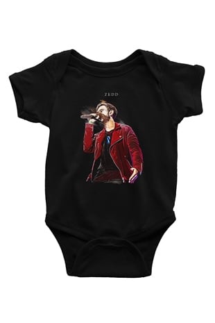 Zedd Siyah Bebek Body - Zıbın