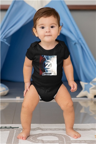Zedd Siyah Bebek Body - Zıbın
