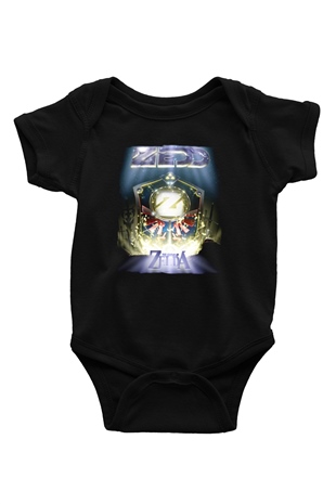 Zedd Siyah Bebek Body - Zıbın