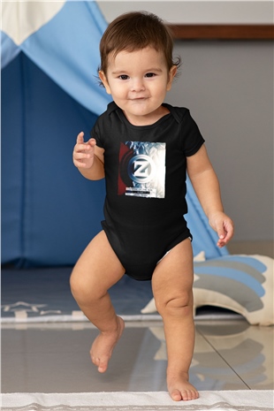 Zedd Siyah Bebek Body - Zıbın