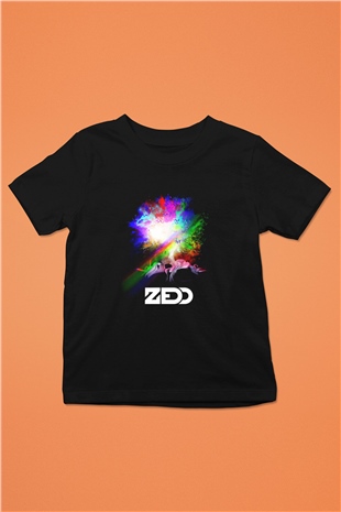 Zedd Siyah Unisex Çocuk Tişört