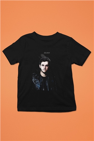 Zedd Siyah Unisex Çocuk Tişört