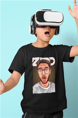 Zedd Siyah Unisex Çocuk Tişört