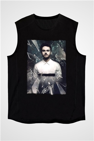 Zedd Siyah Unisex Kolsuz Tişört