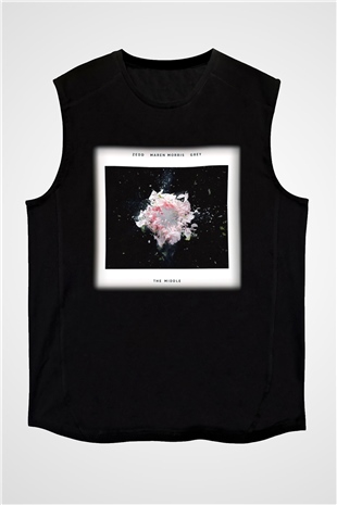 Zedd Siyah Unisex Kolsuz Tişört