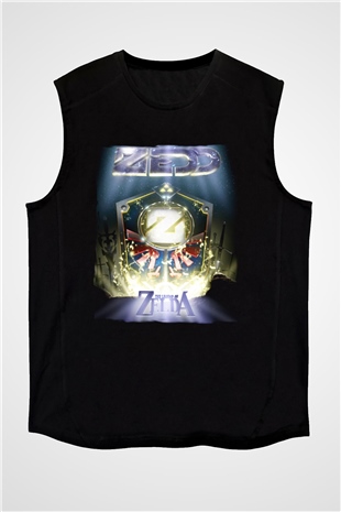Zedd Siyah Unisex Kolsuz Tişört