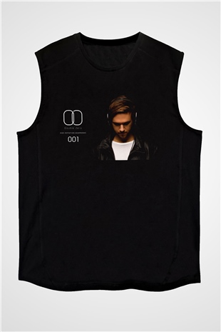 Zedd Siyah Unisex Kolsuz Tişört