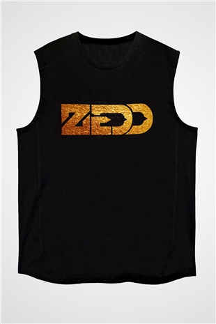 Zedd Siyah Unisex Kolsuz Tişört