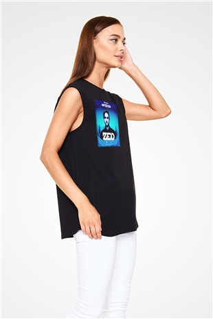 Zedd Siyah Unisex Kolsuz Tişört
