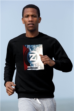 Zedd Siyah Unisex Sweatshirt