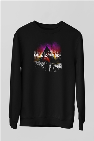 Zedd Siyah Unisex Sweatshirt