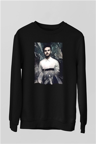 Zedd Siyah Unisex Sweatshirt