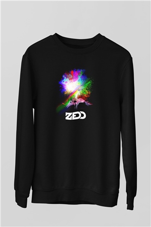 Zedd Siyah Unisex Sweatshirt