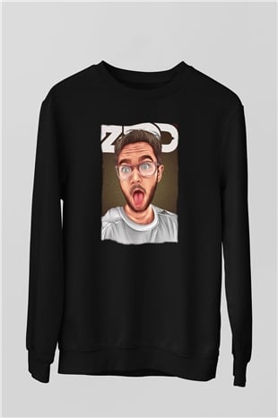 Zedd Siyah Unisex Sweatshirt