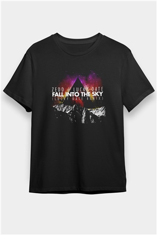 Zedd Siyah Unisex Tişört T-Shirt - TişörtFabrikası