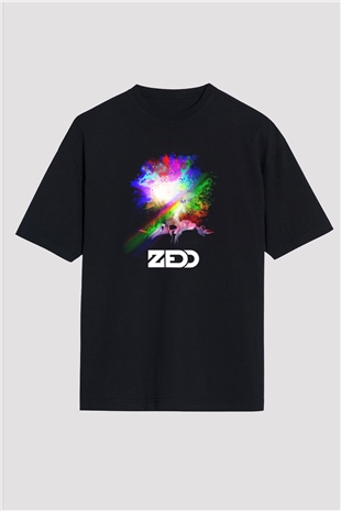 Zedd Siyah Oversize Tişört Oversize T-shirt - TişörtFabrikası