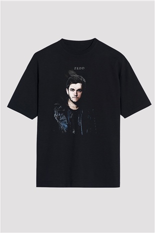 Zedd Siyah Oversize Tişört Oversize T-shirt - TişörtFabrikası