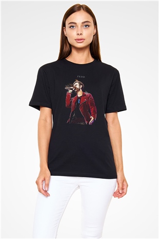 Zedd Siyah Unisex Tişört T-Shirt - TişörtFabrikası
