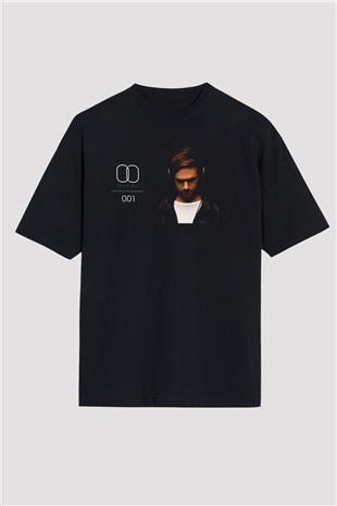 Zedd Siyah Oversize Tişört Oversize T-shirt - TişörtFabrikası
