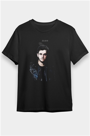 Zedd Siyah Unisex Tişört T-Shirt - TişörtFabrikası