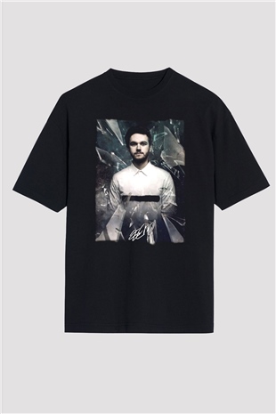 Zedd Siyah Oversize Tişört Oversize T-shirt - TişörtFabrikası