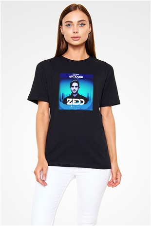 Zedd Siyah Unisex Tişört T-Shirt - TişörtFabrikası