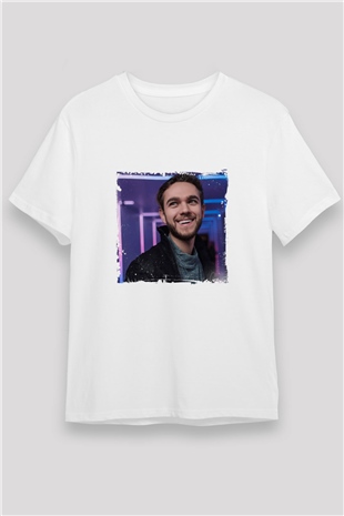 ZeddBaskılı Beyaz Tişört