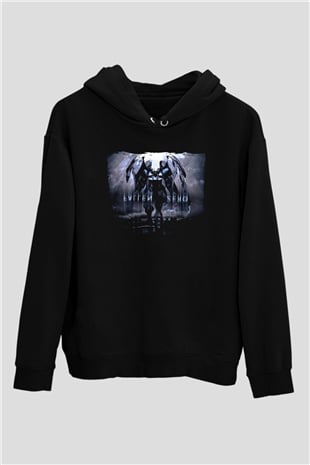 Zero Wing Siyah Unisex Hoodie