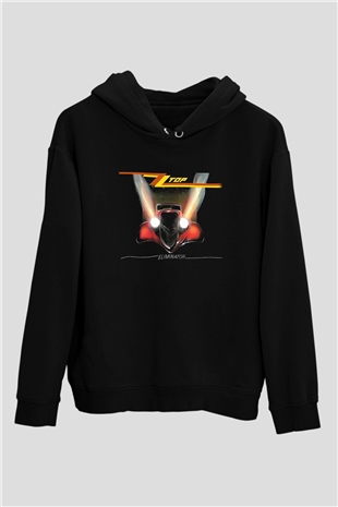 ZZ Top Siyah Unisex Hoodie