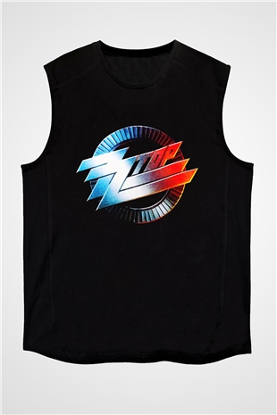ZZ Top Siyah Unisex Kolsuz Tişört