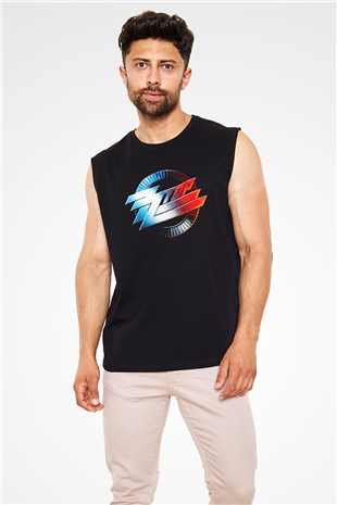 ZZ Top Siyah Unisex Kolsuz Tişört