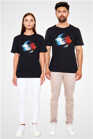 ZZ Top Siyah Unisex Tişört T-Shirt - TişörtFabrikası