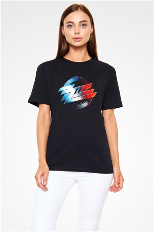ZZ Top Siyah Unisex Tişört T-Shirt - TişörtFabrikası