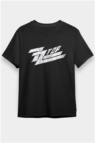 ZZ Top Siyah Unisex Tişört T-Shirt - TişörtFabrikası