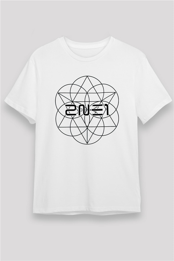 2NE1 K-Pop White Unisex  T-Shirt - Tees - Shirts