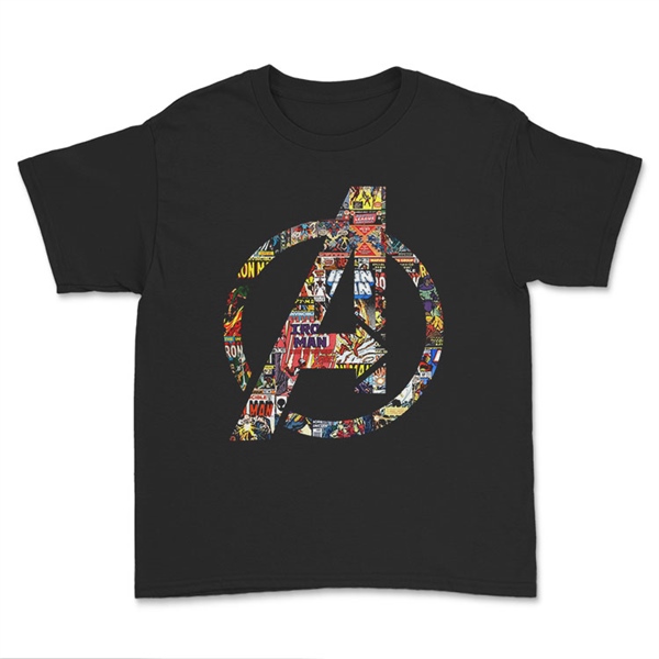 Avengers (The) Unisex Çocuk Tişört T-Shirt CT6605