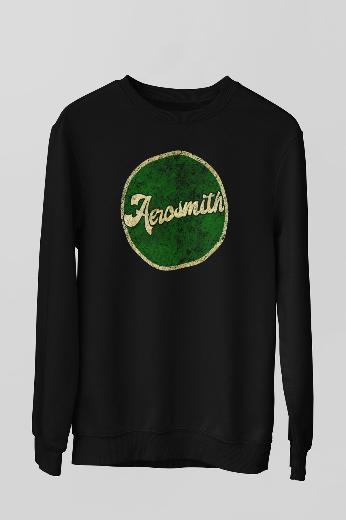  Aerosmith Siyah Unisex Sweatshirt