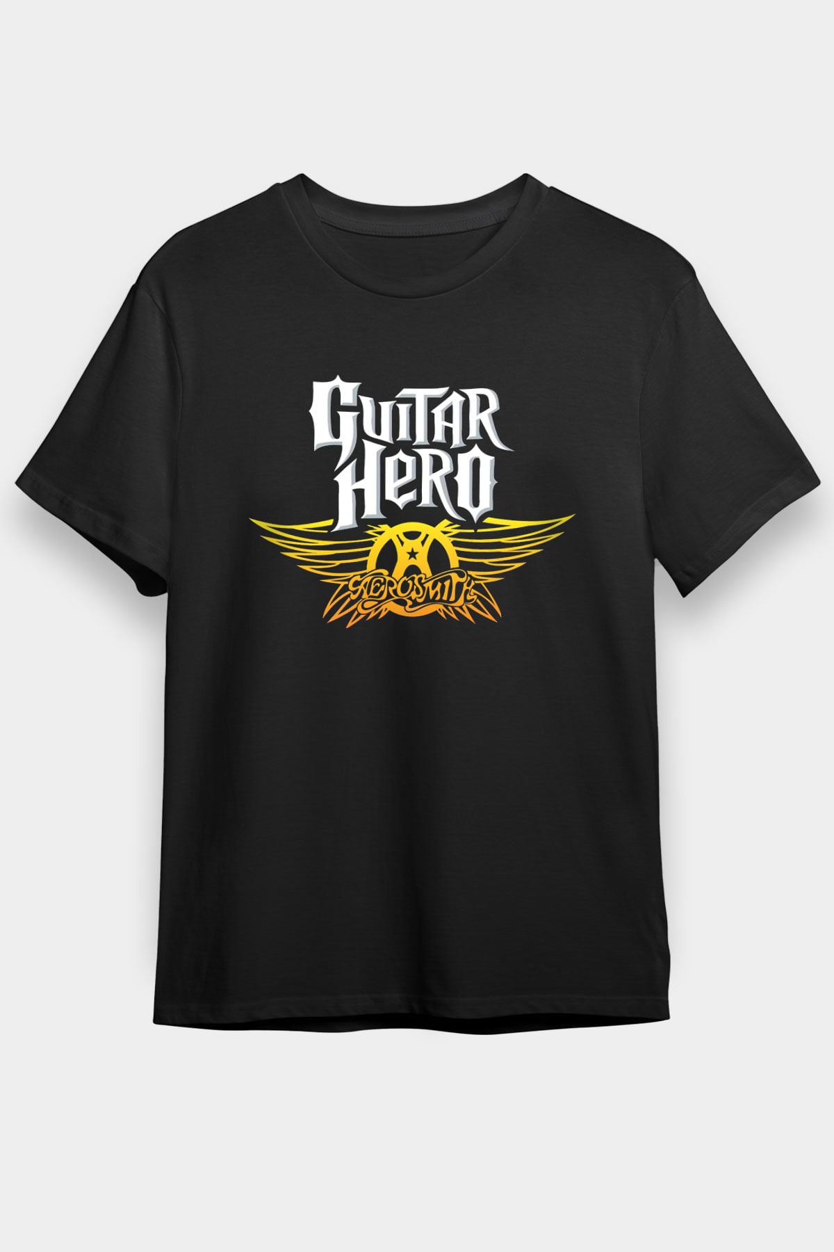  Aerosmith Siyah Unisex Tişört T-Shirt - TişörtFabrikası