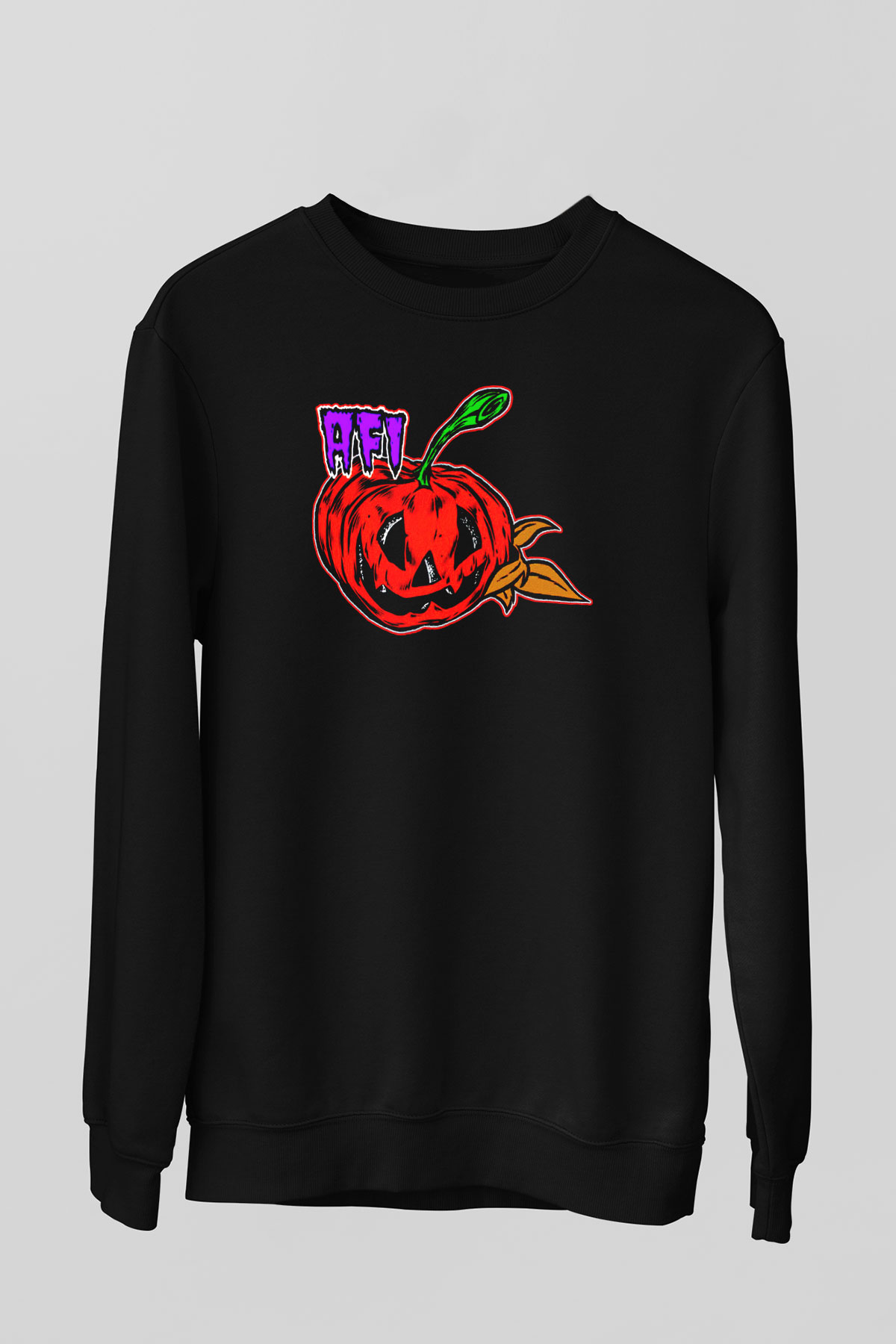  Afi Siyah Unisex Sweatshirt