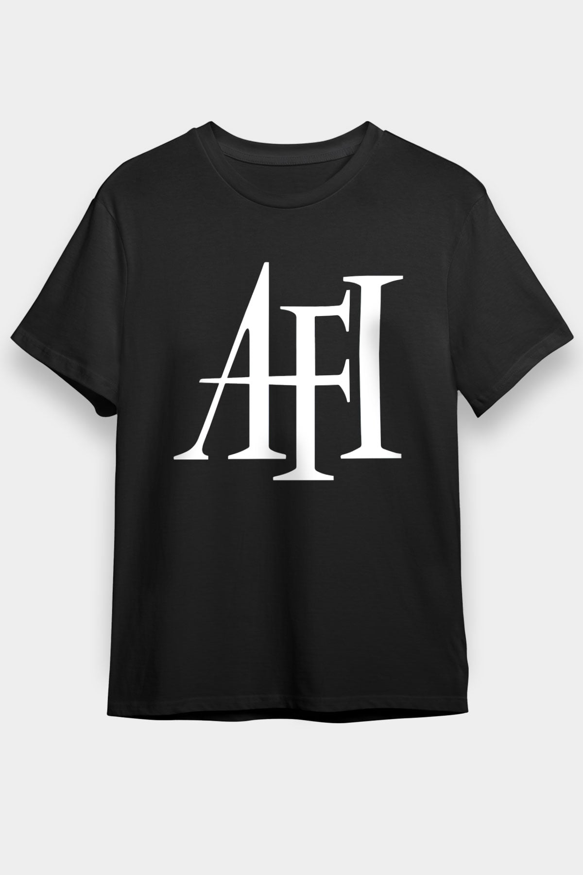  Afi Siyah Unisex Tişört T-Shirt - TişörtFabrikası