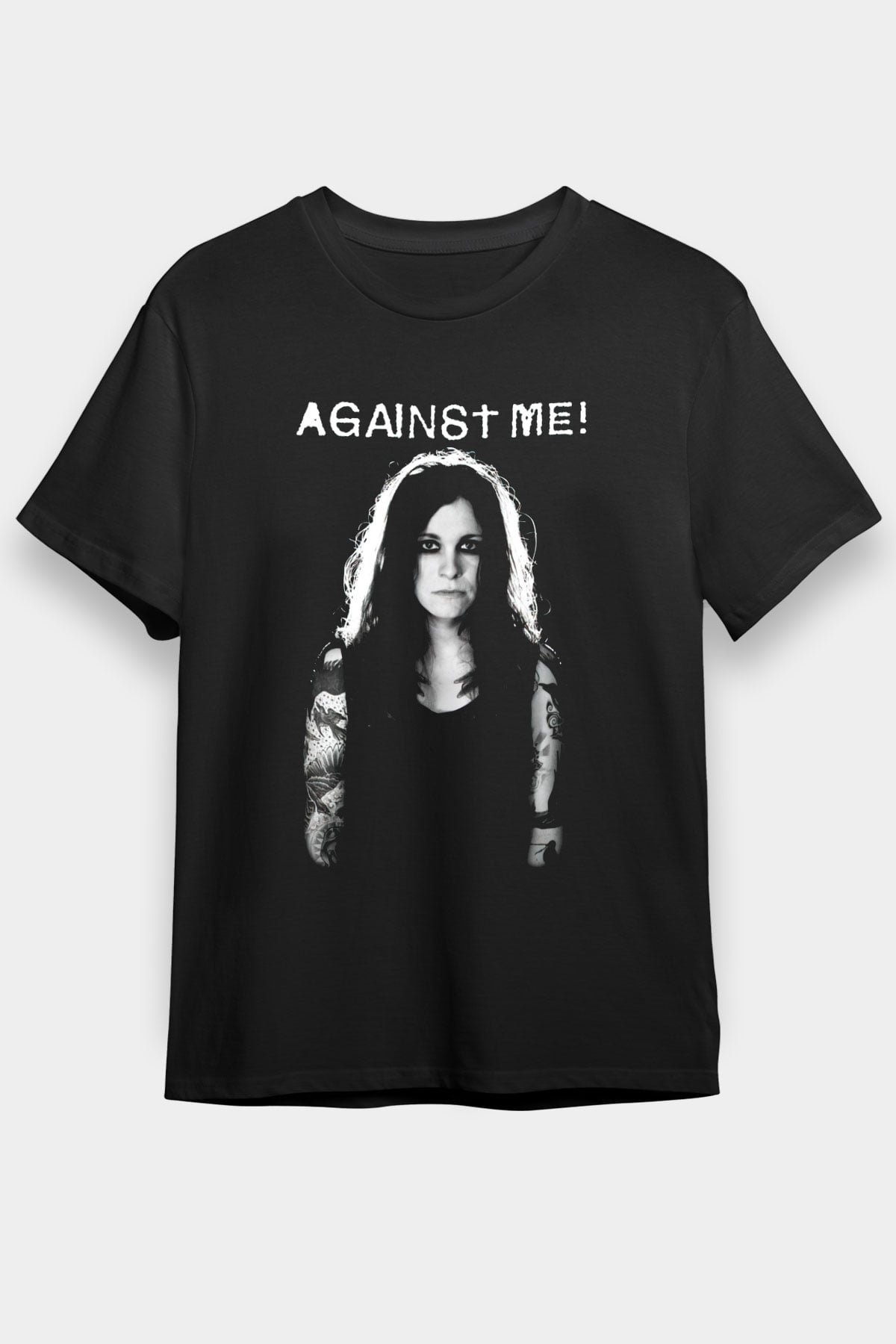  Against Me Siyah Unisex Tişört T-Shirt - TişörtFabrikası