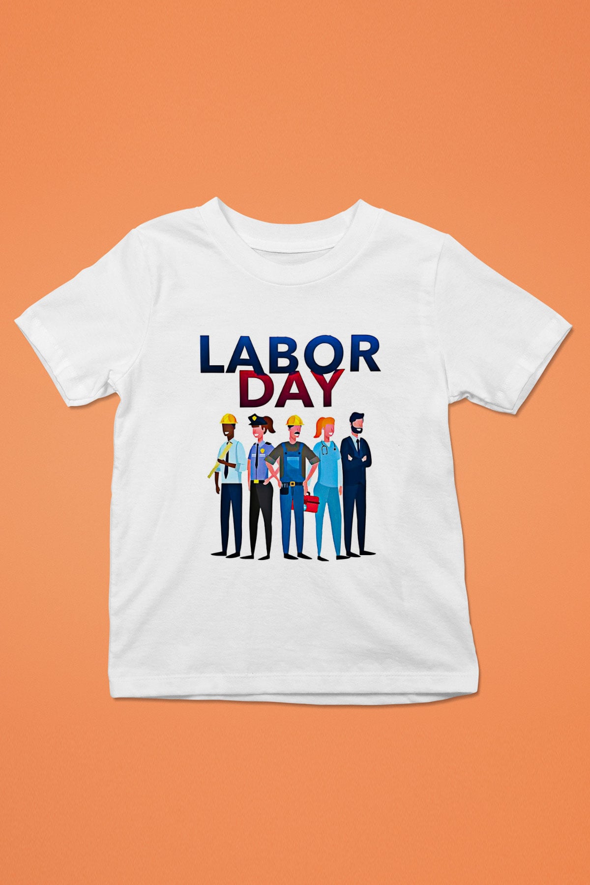 1 Mayıs Baskılı Beyaz Unisex Beyaz Çocuk Tişört - Tshirt