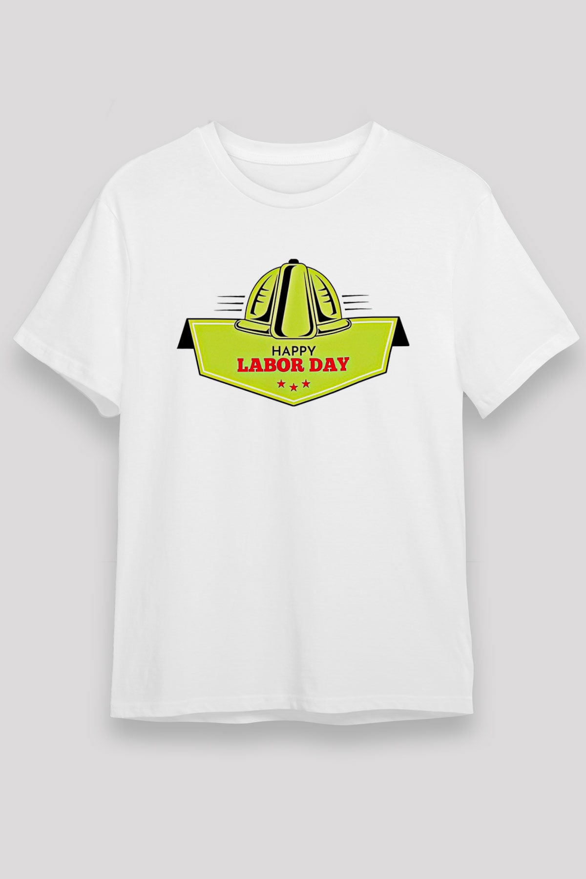 1 Mayıs Unisex Baskılı Beyaz Tişört - Tshirt