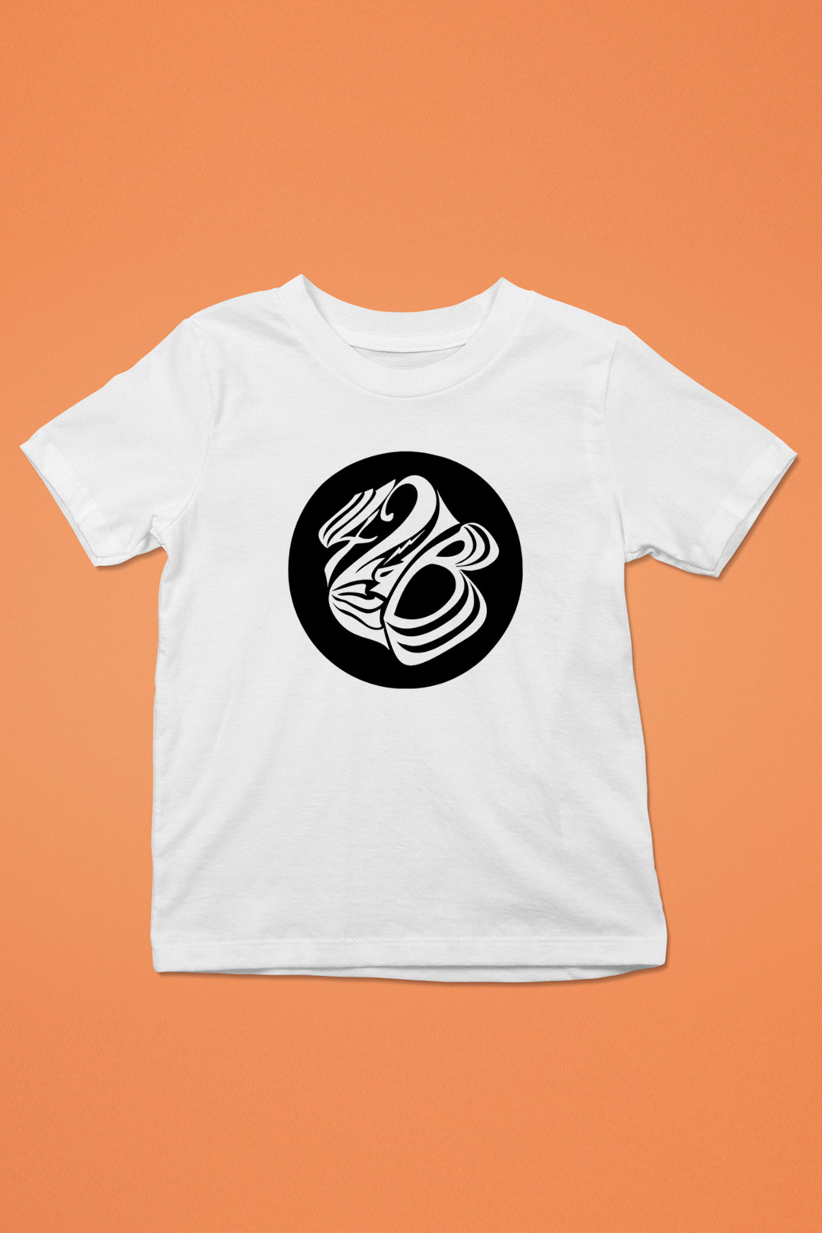 42 decibel Baskılı Unisex Beyaz Çocuk Tişört