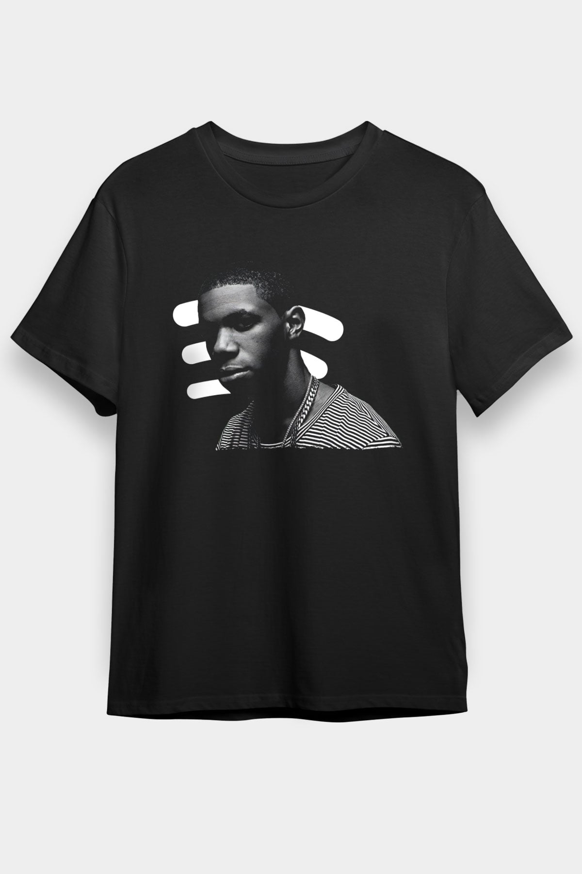 A Boosie Wit Da Hoodie Baskılı Unisex Siyah Tişört - Tshirt